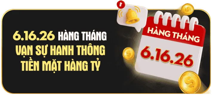 Thưởng nạp tiền ưu đãi cho VIP 77loc đăng nhập